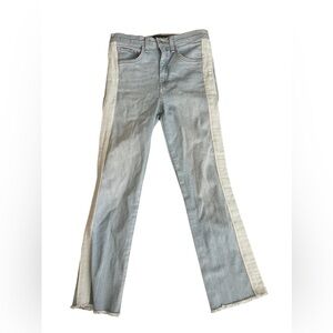 Veronica Beard Light Wash Kick Flare Jeans Size 26